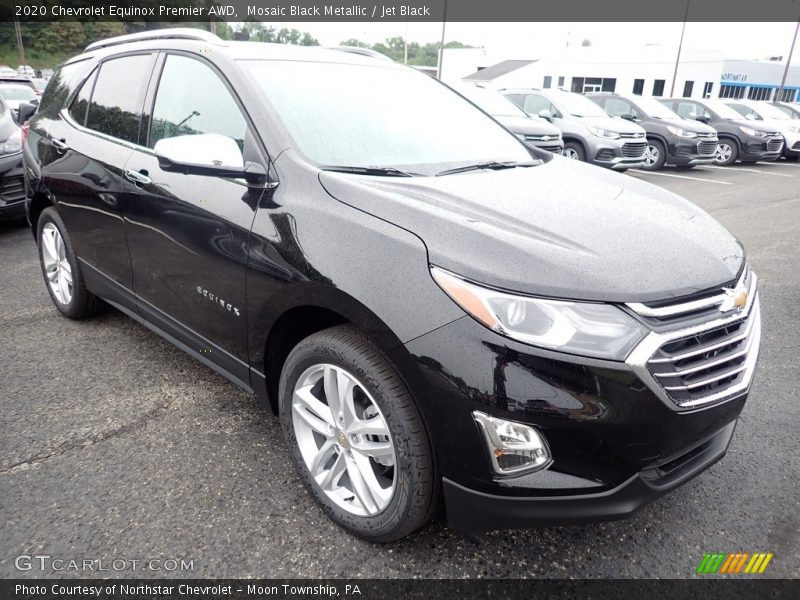 Mosaic Black Metallic / Jet Black 2020 Chevrolet Equinox Premier AWD