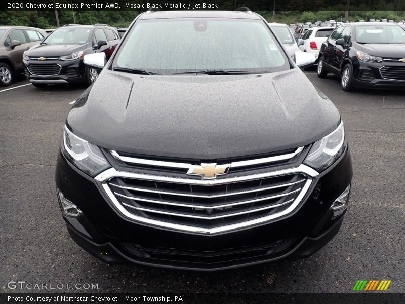 Mosaic Black Metallic / Jet Black 2020 Chevrolet Equinox Premier AWD