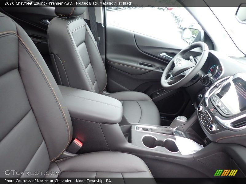 Mosaic Black Metallic / Jet Black 2020 Chevrolet Equinox Premier AWD