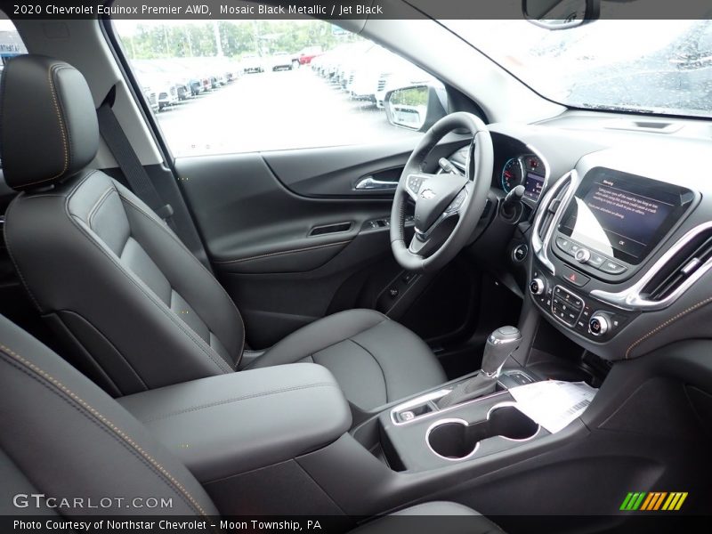 Mosaic Black Metallic / Jet Black 2020 Chevrolet Equinox Premier AWD
