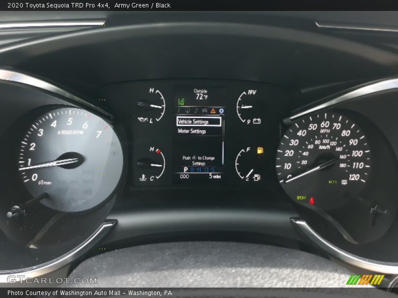  2020 Sequoia TRD Pro 4x4 TRD Pro 4x4 Gauges