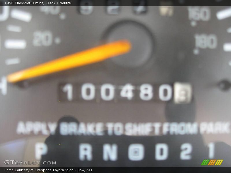 Black / Neutral 1998 Chevrolet Lumina