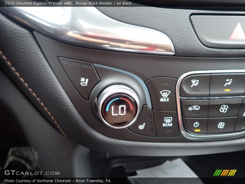 Mosaic Black Metallic / Jet Black 2020 Chevrolet Equinox Premier AWD