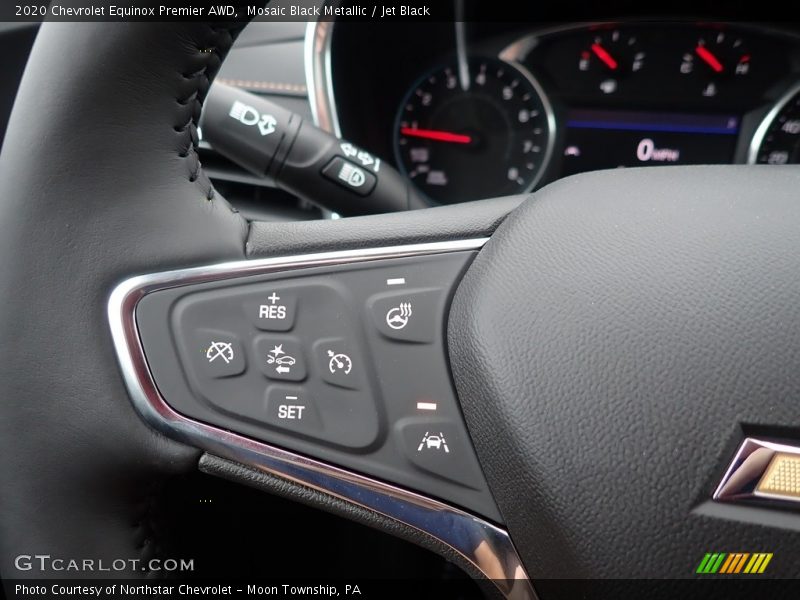 Mosaic Black Metallic / Jet Black 2020 Chevrolet Equinox Premier AWD