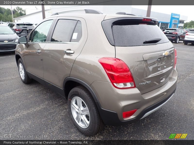Stone Gray Metallic / Jet Black 2020 Chevrolet Trax LT AWD