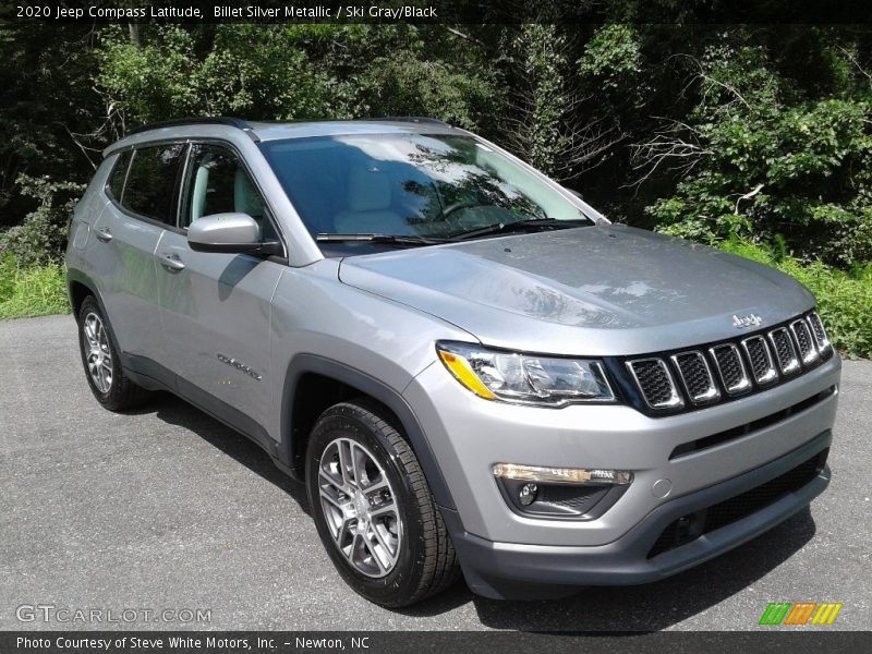 Billet Silver Metallic / Ski Gray/Black 2020 Jeep Compass Latitude
