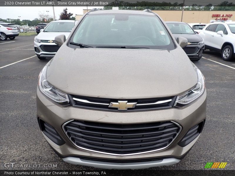 Stone Gray Metallic / Jet Black 2020 Chevrolet Trax LT AWD