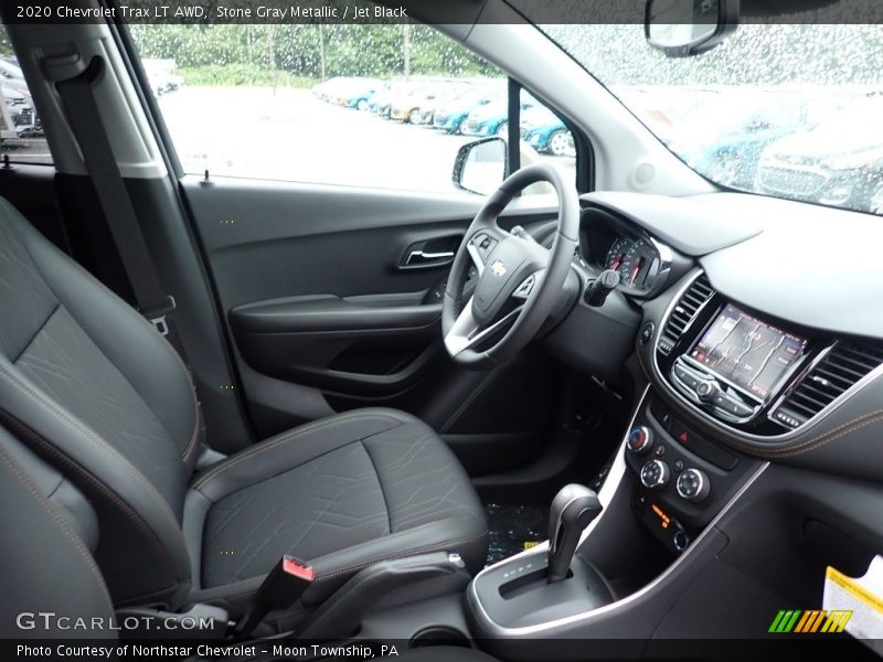 Stone Gray Metallic / Jet Black 2020 Chevrolet Trax LT AWD