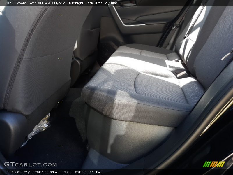Midnight Black Metallic / Black 2020 Toyota RAV4 XLE AWD Hybrid