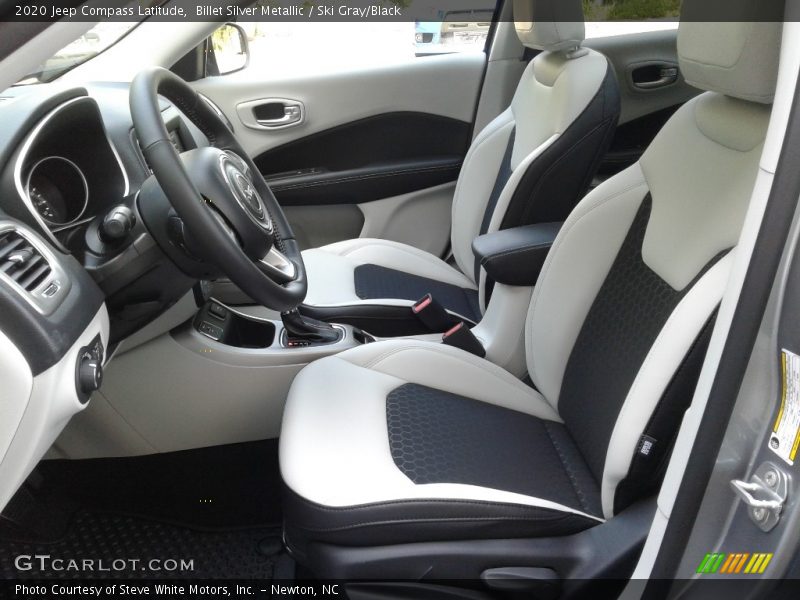 Billet Silver Metallic / Ski Gray/Black 2020 Jeep Compass Latitude