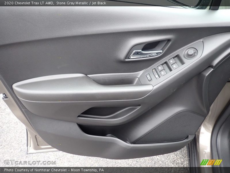 Stone Gray Metallic / Jet Black 2020 Chevrolet Trax LT AWD