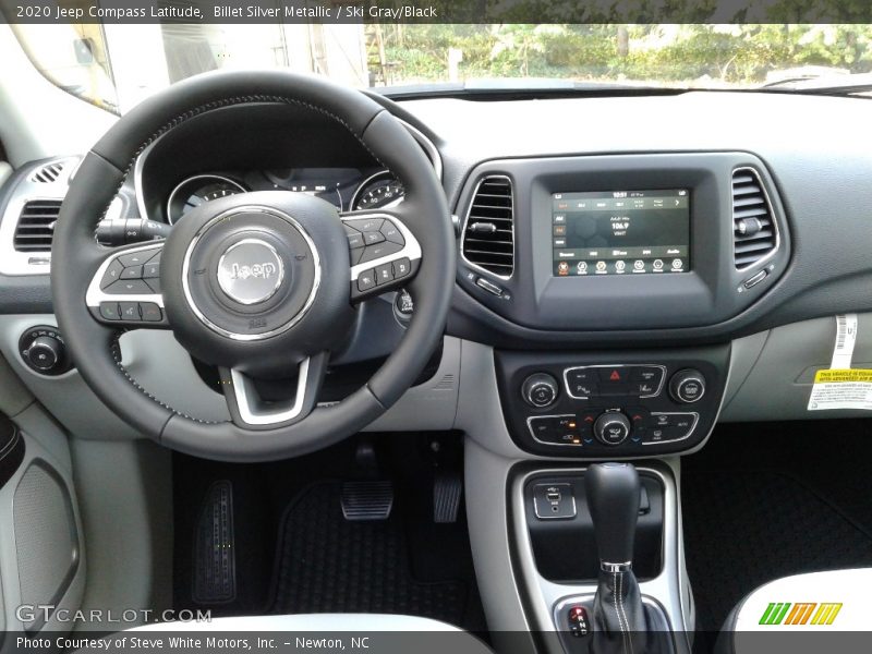 Billet Silver Metallic / Ski Gray/Black 2020 Jeep Compass Latitude