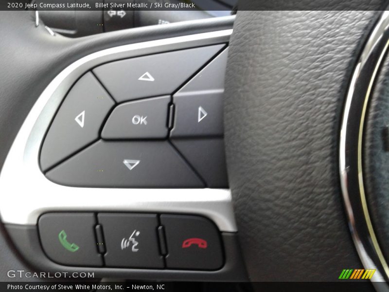 Billet Silver Metallic / Ski Gray/Black 2020 Jeep Compass Latitude