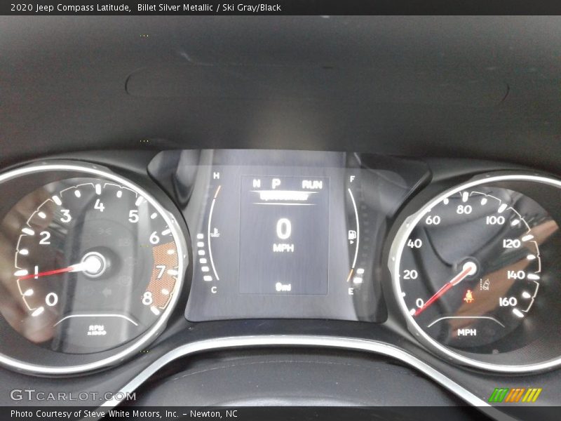 Billet Silver Metallic / Ski Gray/Black 2020 Jeep Compass Latitude