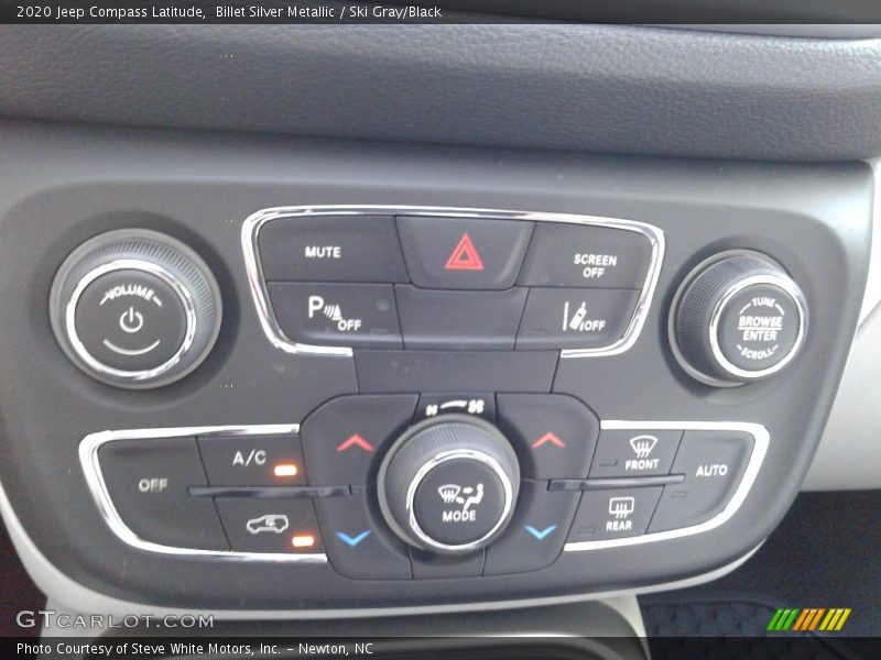 Billet Silver Metallic / Ski Gray/Black 2020 Jeep Compass Latitude