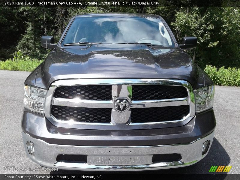 Granite Crystal Metallic / Black/Diesel Gray 2020 Ram 1500 Tradesman Crew Cab 4x4