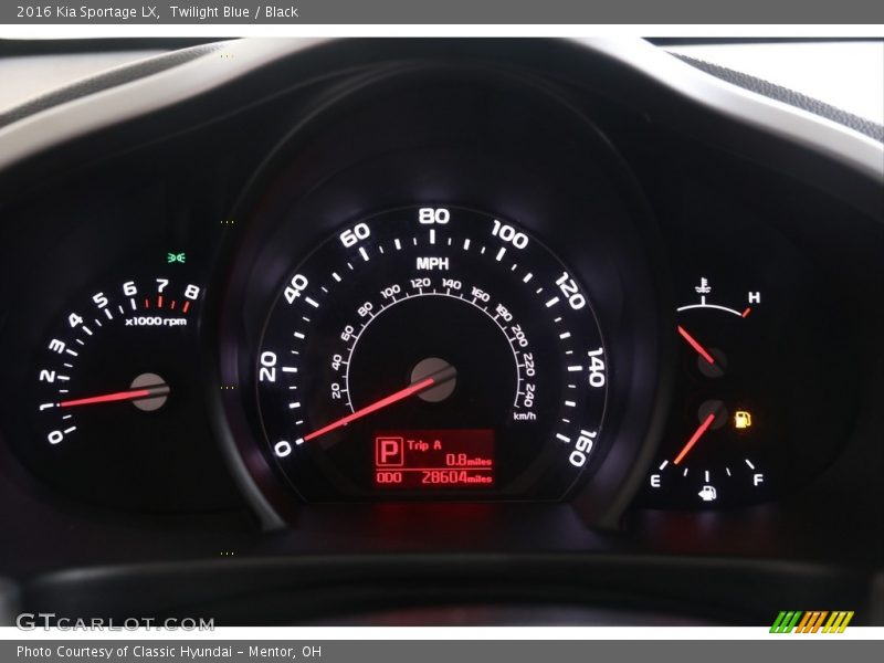  2016 Sportage LX LX Gauges