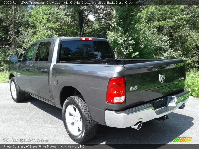 Granite Crystal Metallic / Black/Diesel Gray 2020 Ram 1500 Tradesman Crew Cab 4x4