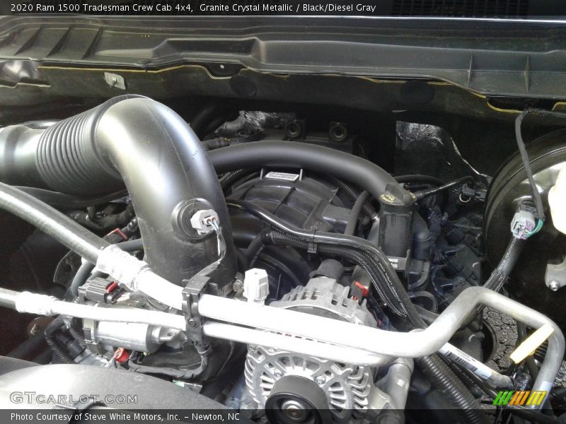 Granite Crystal Metallic / Black/Diesel Gray 2020 Ram 1500 Tradesman Crew Cab 4x4