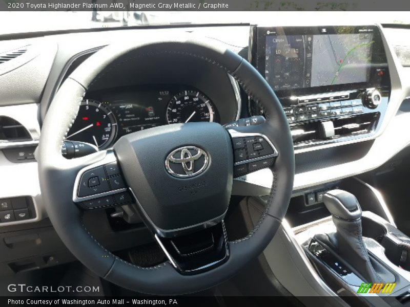 Magnetic Gray Metallic / Graphite 2020 Toyota Highlander Platinum AWD