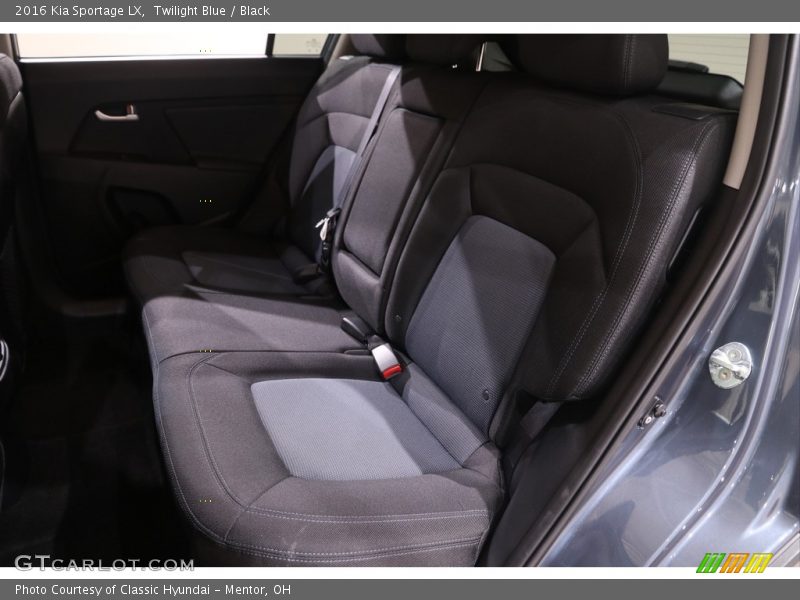 Twilight Blue / Black 2016 Kia Sportage LX