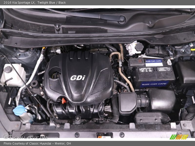 Twilight Blue / Black 2016 Kia Sportage LX
