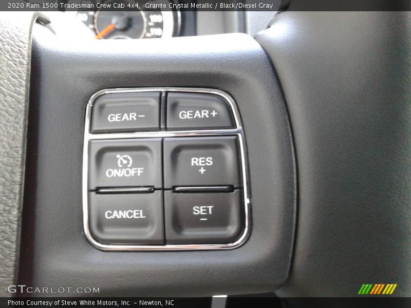 Granite Crystal Metallic / Black/Diesel Gray 2020 Ram 1500 Tradesman Crew Cab 4x4