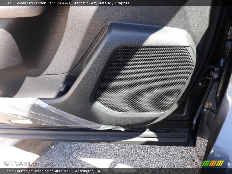 Magnetic Gray Metallic / Graphite 2020 Toyota Highlander Platinum AWD