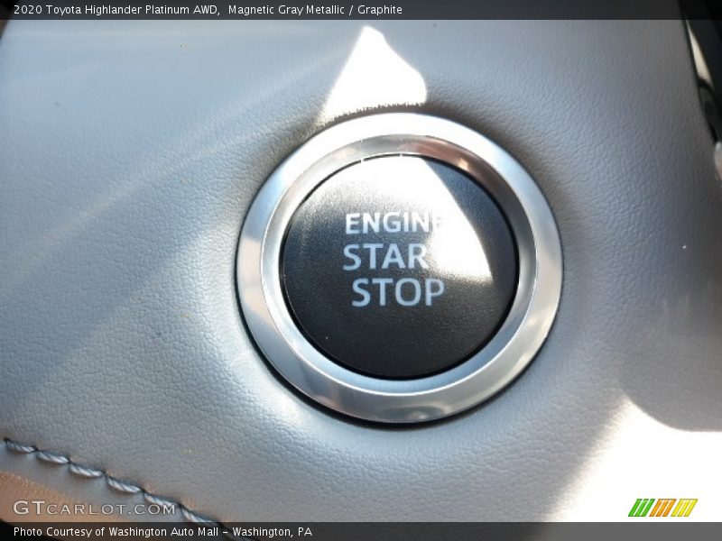 Magnetic Gray Metallic / Graphite 2020 Toyota Highlander Platinum AWD