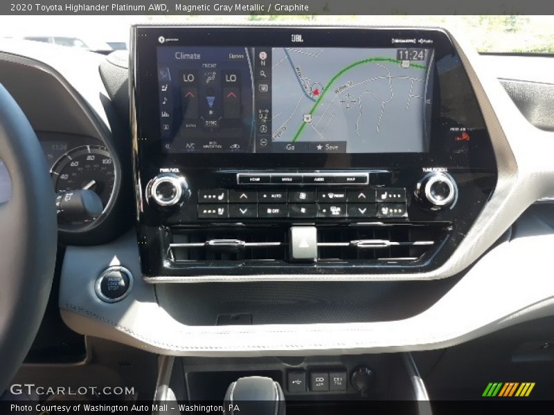 Magnetic Gray Metallic / Graphite 2020 Toyota Highlander Platinum AWD