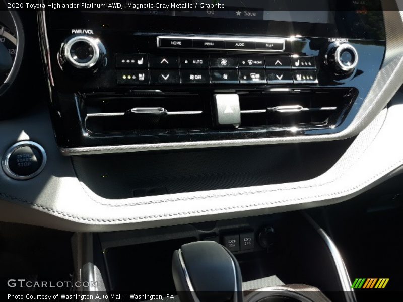 Magnetic Gray Metallic / Graphite 2020 Toyota Highlander Platinum AWD