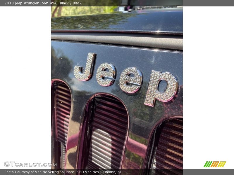 Black / Black 2018 Jeep Wrangler Sport 4x4