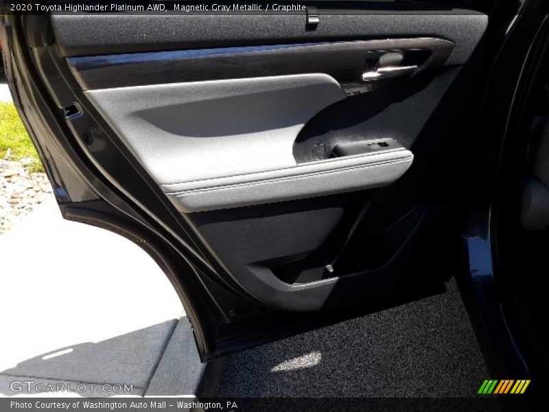 Magnetic Gray Metallic / Graphite 2020 Toyota Highlander Platinum AWD