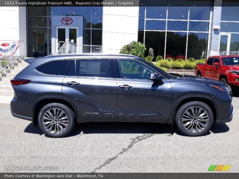 Magnetic Gray Metallic / Graphite 2020 Toyota Highlander Platinum AWD
