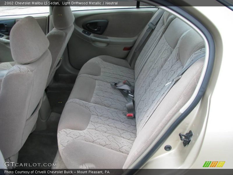 Light Driftwood Metallic / Neutral 2002 Chevrolet Malibu LS Sedan