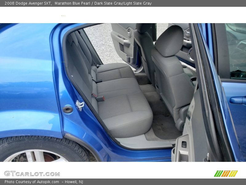 Marathon Blue Pearl / Dark Slate Gray/Light Slate Gray 2008 Dodge Avenger SXT