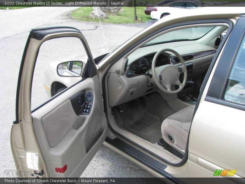 Light Driftwood Metallic / Neutral 2002 Chevrolet Malibu LS Sedan