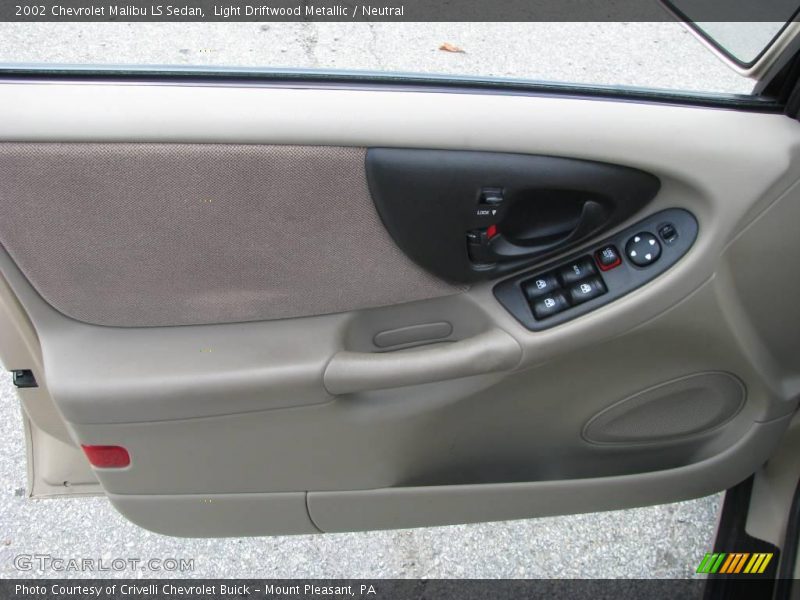 Light Driftwood Metallic / Neutral 2002 Chevrolet Malibu LS Sedan