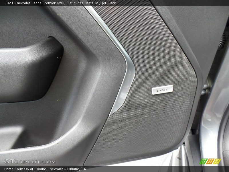 Satin Steel Metallic / Jet Black 2021 Chevrolet Tahoe Premier 4WD