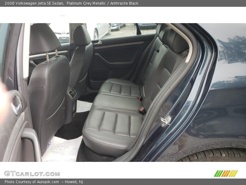 Platinum Grey Metallic / Anthracite Black 2008 Volkswagen Jetta SE Sedan