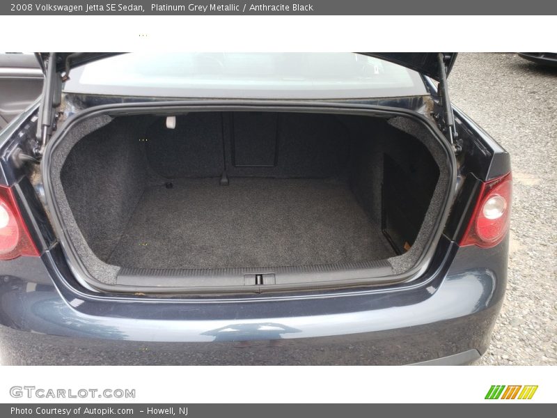 Platinum Grey Metallic / Anthracite Black 2008 Volkswagen Jetta SE Sedan