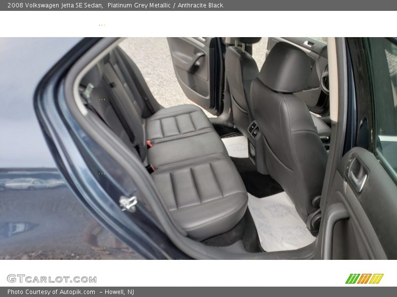 Platinum Grey Metallic / Anthracite Black 2008 Volkswagen Jetta SE Sedan