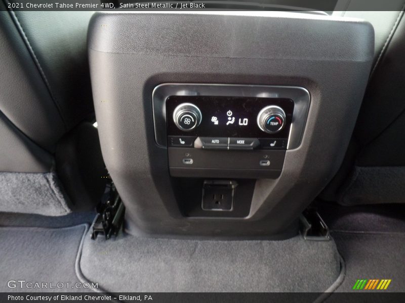 Satin Steel Metallic / Jet Black 2021 Chevrolet Tahoe Premier 4WD