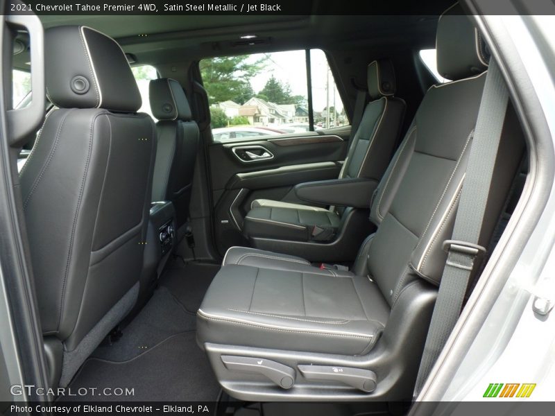 Satin Steel Metallic / Jet Black 2021 Chevrolet Tahoe Premier 4WD