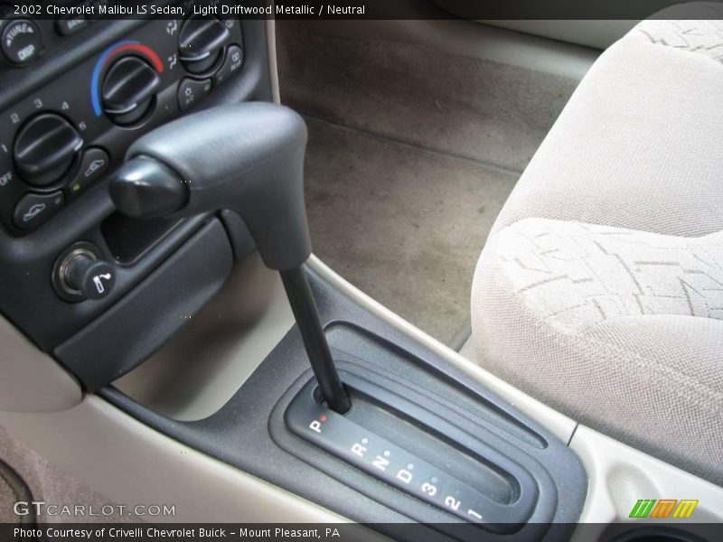 Light Driftwood Metallic / Neutral 2002 Chevrolet Malibu LS Sedan