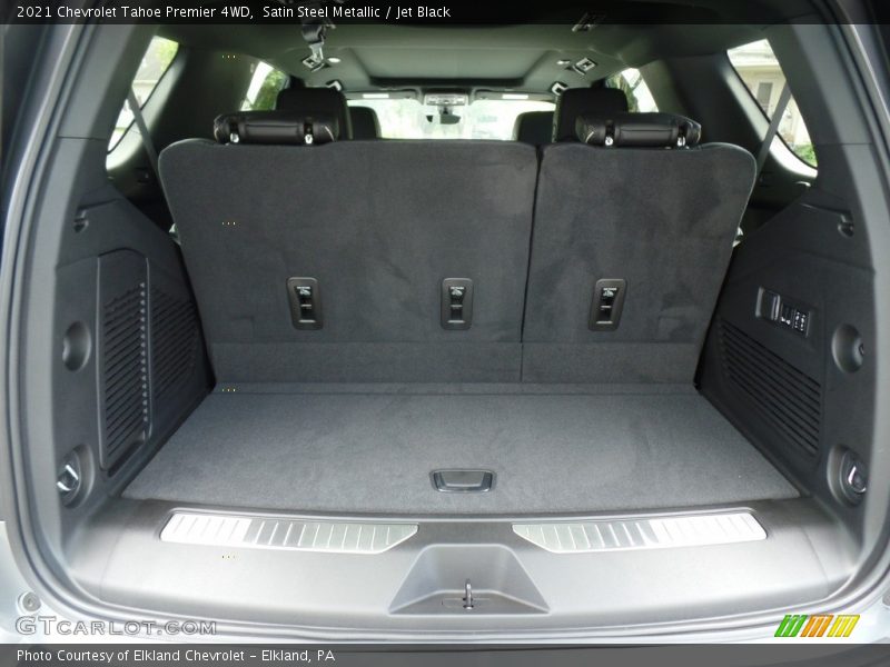 Satin Steel Metallic / Jet Black 2021 Chevrolet Tahoe Premier 4WD