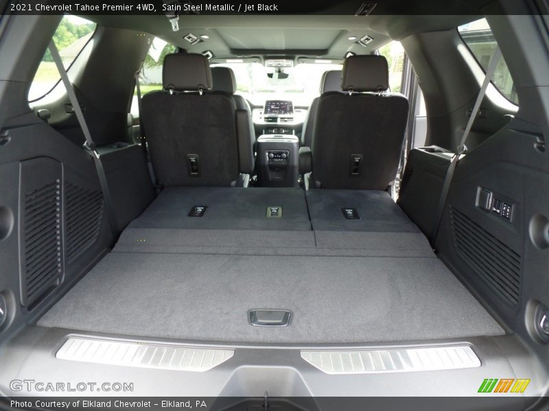 Satin Steel Metallic / Jet Black 2021 Chevrolet Tahoe Premier 4WD