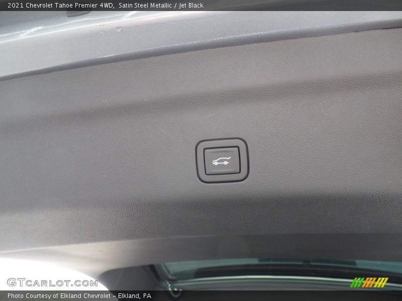 Satin Steel Metallic / Jet Black 2021 Chevrolet Tahoe Premier 4WD