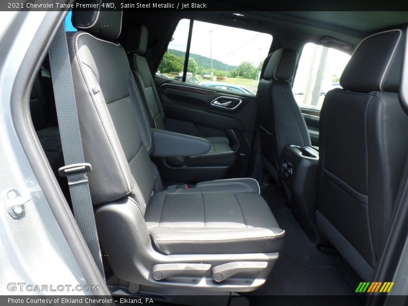 Satin Steel Metallic / Jet Black 2021 Chevrolet Tahoe Premier 4WD