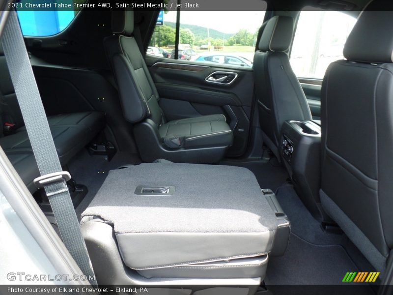 Satin Steel Metallic / Jet Black 2021 Chevrolet Tahoe Premier 4WD